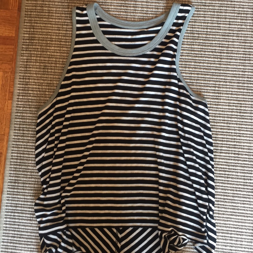 Stripped tank